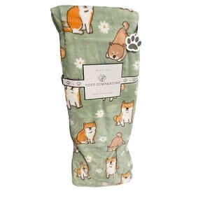 Shiba Inu dog soft cozy throw blanket